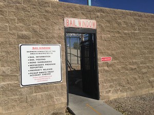 City Las Vegas Jail Bail Window